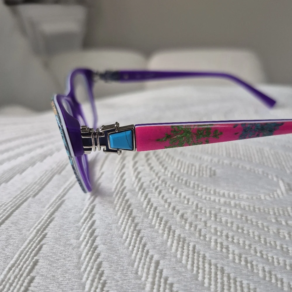 Coco Song Women's Eyeglasses CV159 Stone Pavilion Col 3 51/17/140 NEW With Case